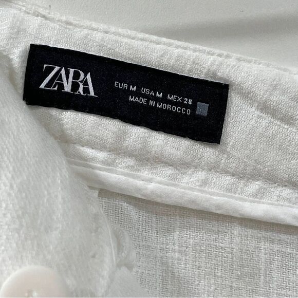 Zara, High Rise, Wide Leg Pants, Size M - Picture 4 of 11